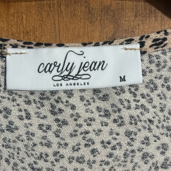 Carly Jean leopard cardigan​​​ - Picture 3 of 4